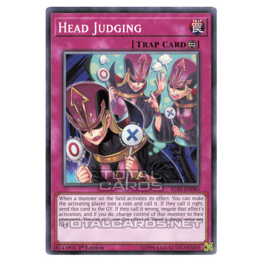 Yu-Gi-Oh! - Ignition Assault - Head Judging (Common) IGAS-EN080