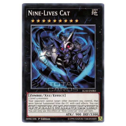 Yu-Gi-Oh! - Ignition Assault - Nine-Lives Cat (Common) IGAS-EN083