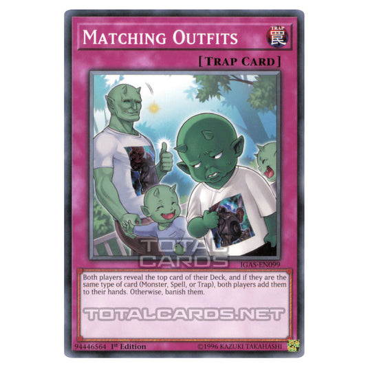 Yu-Gi-Oh! - Ignition Assault - Matching Outfits (Common) IGAS-EN099