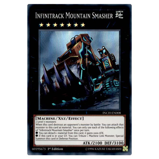 Yu-Gi-Oh! - Infinity Chasers - Infinitrack Mountain Smasher (Super Rare) INCH-EN008