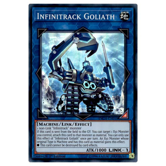 Yu-Gi-Oh! - Infinity Chasers - Infinitrack Goliath (Super Rare) INCH-EN010