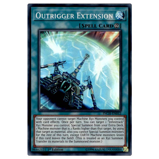 Yu-Gi-Oh! - Infinity Chasers - Outrigger Extension (Super Rare) INCH-EN012