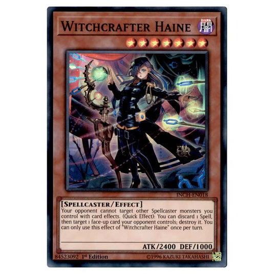 Yu-Gi-Oh! - Infinity Chasers - Witchcrafter Haine (Super Rare) INCH-EN018