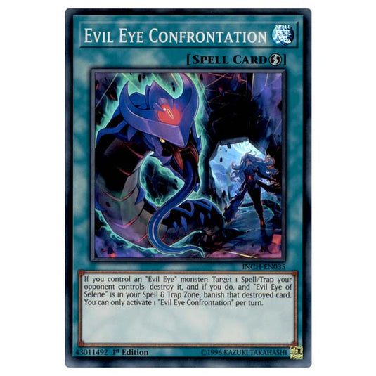 Yu-Gi-Oh! - Infinity Chasers - Evil Eye Confrontation (Super Rare) INC Yu-Gi-Oh! - Infinity Chasers - Evil Eye Confrontation (Super Rare) INC