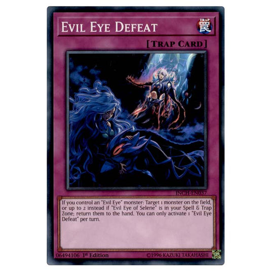 Yu-Gi-Oh! - Infinity Chasers - Evil Eye Defeat (Super Rare) INCH-EN037