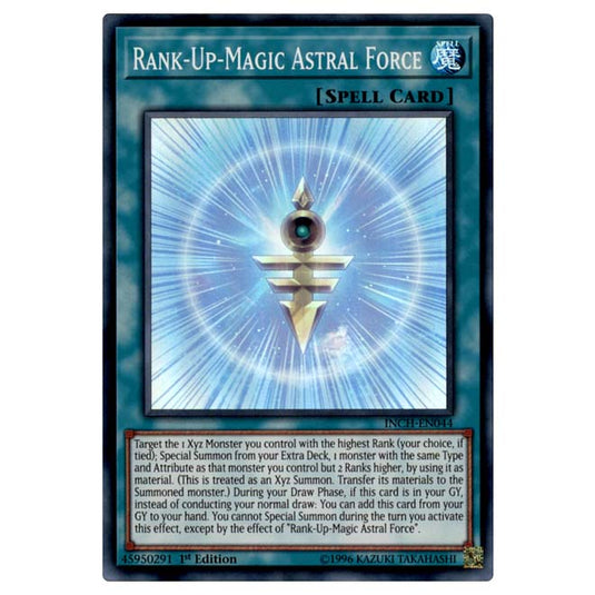 Yu-Gi-Oh! - Infinity Chasers - Rank-Up-Magic Astral Force (Super Rare) INCH-EN044