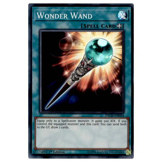 Yu-Gi-Oh! - Infinity Chasers - Wonder Wand (Super Rare) INCH-EN054