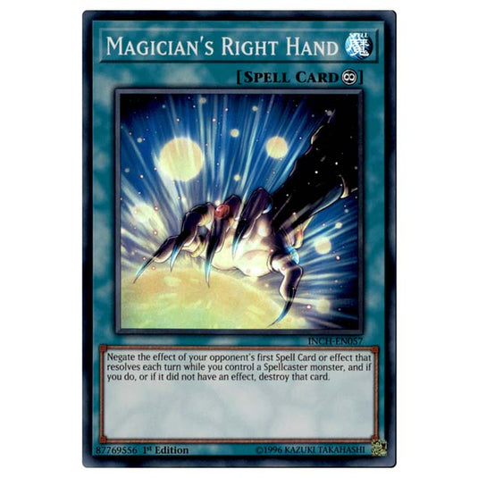 Yu-Gi-Oh! - Infinity Chasers - Magician's Right Hand (Super Rare) INCH-EN057