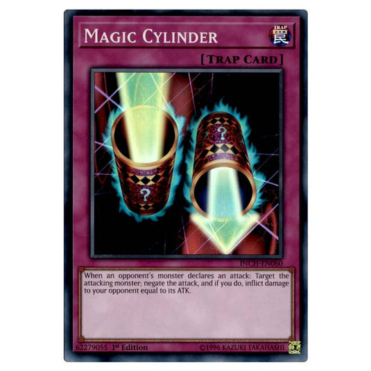 Yu-Gi-Oh! - Infinity Chasers - Magic Cylinder (Super Rare) INCH-EN060 Yu-Gi-Oh! - Infinity Chasers - Magic Cylinder (Super Rare) INCH-EN060
