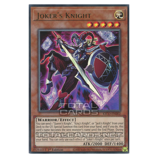 Yu-Gi-Oh! - King's Court - Joker's Knight (Ultra Rare) KICO-EN002