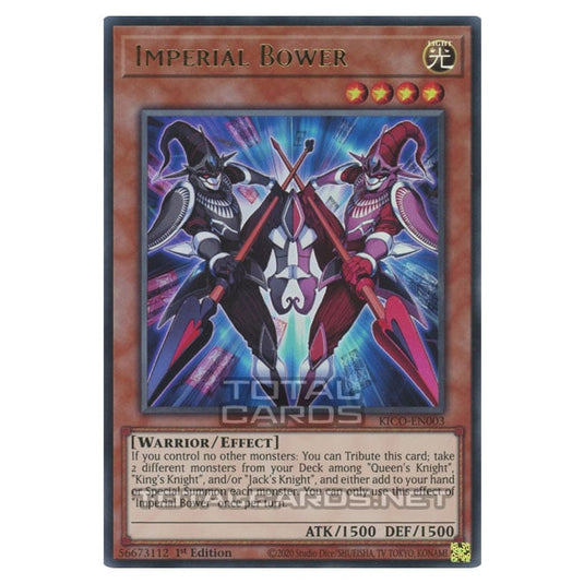 Yu-Gi-Oh! - King's Court - Imperial Bower (Ultra Rare) KICO-EN003 Yu-Gi-Oh! - King's Court - Imperial Bower (Ultra Rare) KICO-EN003
