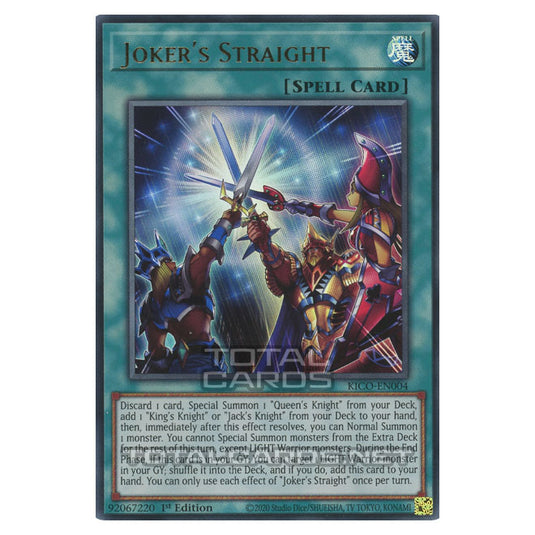 Yu-Gi-Oh! - King's Court - Joker's Straight (Ultra Rare) KICO-EN004