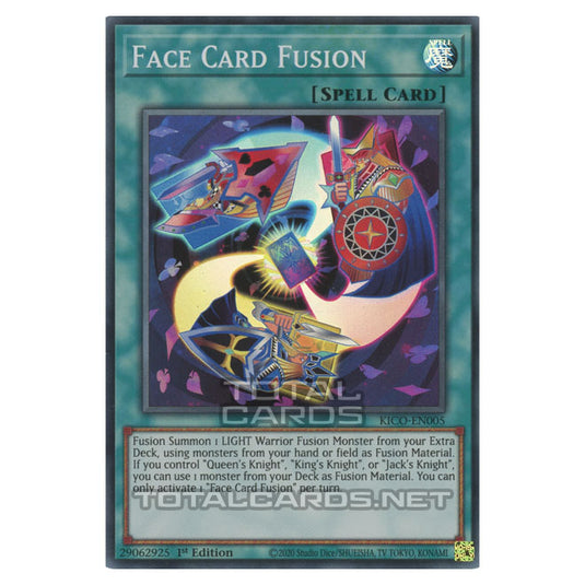 Yu-Gi-Oh! - King's Court - Face Card Fusion (Super Rare) KICO-EN005