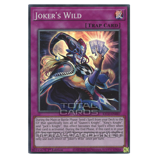 Yu-Gi-Oh! - King's Court - Joker's Wild (Super Rare) KICO-EN007 Yu-Gi-Oh! - King's Court - Joker's Wild (Super Rare) KICO-EN007