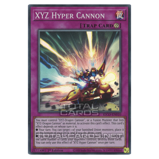 Yu-Gi-Oh! - King's Court - XYZ Hyper Cannon (Super Rare) KICO-EN010 Yu-Gi-Oh! - King's Court - XYZ Hyper Cannon (Super Rare) KICO-EN010