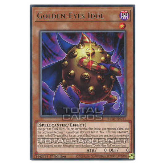 Yu-Gi-Oh! - King's Court - Golden-Eyes Idol (Rare) KICO-EN011