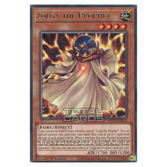 Yu-Gi-Oh! - King's Court - Zolga the Prophet (Rare) KICO-EN012 Yu-Gi-Oh! - King's Court - Zolga the Prophet (Rare) KICO-EN012