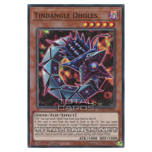 Yu-Gi-Oh! - King's Court - Tindangle Dholes (Super Rare) KICO-EN016 Yu-Gi-Oh! - King's Court - Tindangle Dholes (Super Rare) KICO-EN016