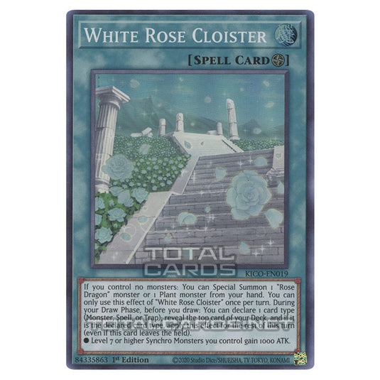 Yu-Gi-Oh! - King's Court - White Rose Cloister (Super Rare) KICO-EN019