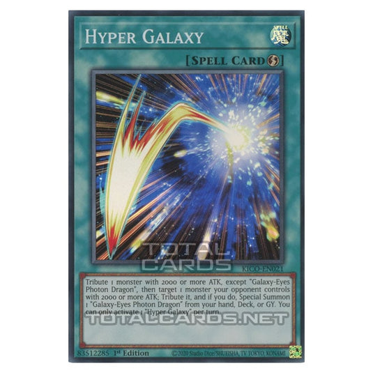 Yu-Gi-Oh! - King's Court - Hyper Galaxy (Super Rare) KICO-EN021