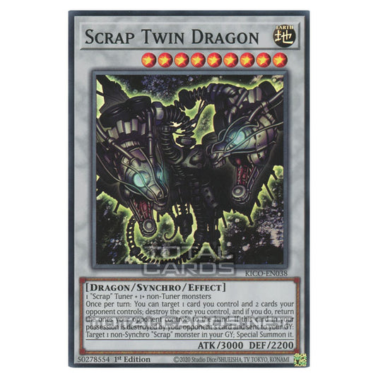 Yu-Gi-Oh! - King's Court - Scrap Twin Dragon (Super Rare) KICO-EN038