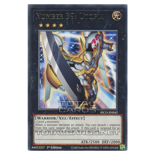 Yu-Gi-Oh! - King's Court - Number 39: Utopia (Rare) KICO-EN042 Yu-Gi-Oh! - King's Court - Number 39: Utopia (Rare) KICO-EN042