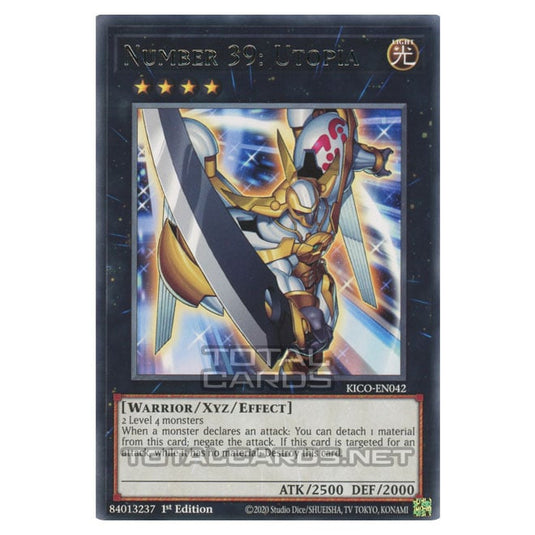 Yu-Gi-Oh! - King's Court - Number 39: Utopia (Collector's Rare) KICO-EN042A