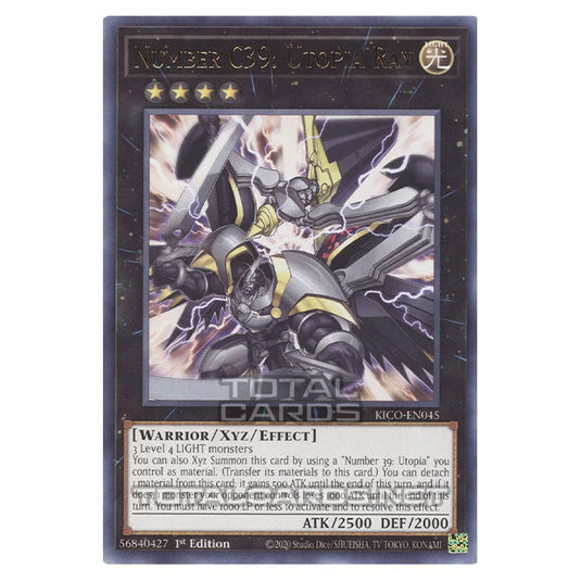Yu-Gi-Oh! - King's Court - Number C39: Utopia Ray (Rare) KICO-EN045 Yu-Gi-Oh! - King's Court - Number C39: Utopia Ray (Rare) KICO-EN045