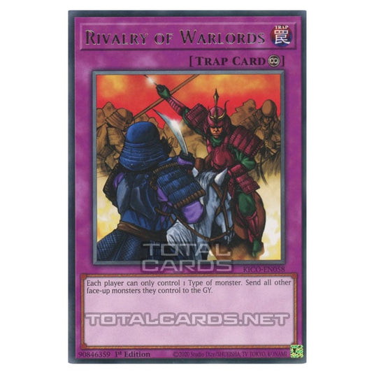 Yu-Gi-Oh! - King's Court - Rivalry of Warlords (Rare) KICO-EN058