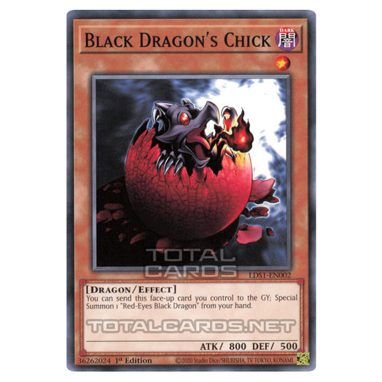 Yu-Gi-Oh! - Legendary Duelists - Season 1 - Black Dragon's Chick (Common) LDS1-EN002