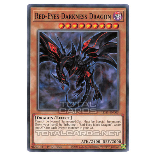 Yu-Gi-Oh! - Legendary Duelists - Season 1 - Red-Eyes Darkness Dragon (Common) LDS1-EN003