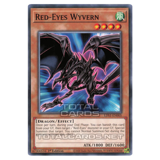 Yu-Gi-Oh! - Legendary Duelists - Season 1 - Red-Eyes Wyvern (Common) LDS1-EN005