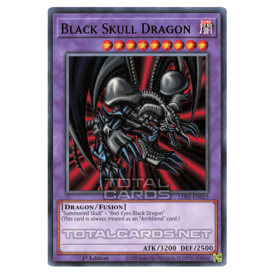 Yu-Gi-Oh! - Legendary Duelists - Season 1 - Black Skull Dragon (Common) LDS1-EN012