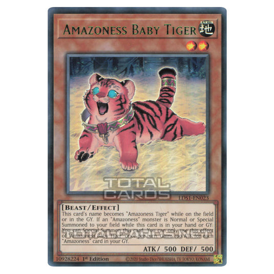 Yu-Gi-Oh! - Legendary Duelists - Season 1 - Amazoness Baby Tiger (Ultra Rare) LDS1-EN023