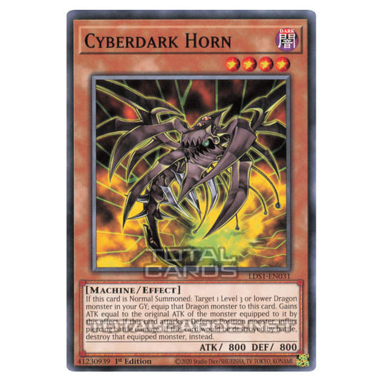 Yu-Gi-Oh! - Legendary Duelists - Season 1 - Cyberdark Horn (Common) LDS1-EN031