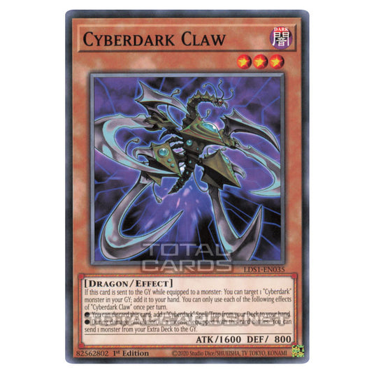 Yu-Gi-Oh! - Legendary Duelists - Season 1 - Cyberdark Claw (Common) LDS1-EN035