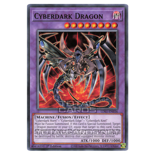 Yu-Gi-Oh! - Legendary Duelists - Season 1 - Cyberdark Dragon (Common) LDS1-EN036