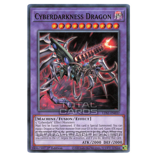 Yu-Gi-Oh! - Legendary Duelists - Season 1 - Cyberdarkness Dragon (Common) LDS1-EN037