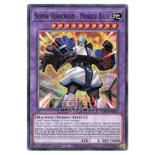 Yu-Gi-Oh! - Legendary Duelists - Season 1 - Super Vehicroid - Mobile Base (Common) LDS1-EN041