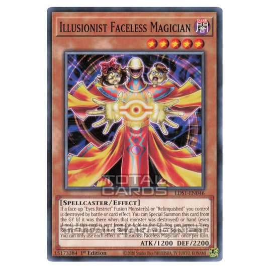 Yu-Gi-Oh! - Legendary Duelists - Season 1 - Illusionist Faceless Magician (Common) LDS1-EN046