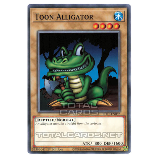 Yu-Gi-Oh! - Legendary Duelists - Season 1 - Toon Alligator (Common) LDS1-EN052