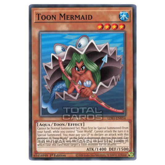 Yu-Gi-Oh! - Legendary Duelists - Season 1 - Toon Mermaid (Common) LDS1-EN054