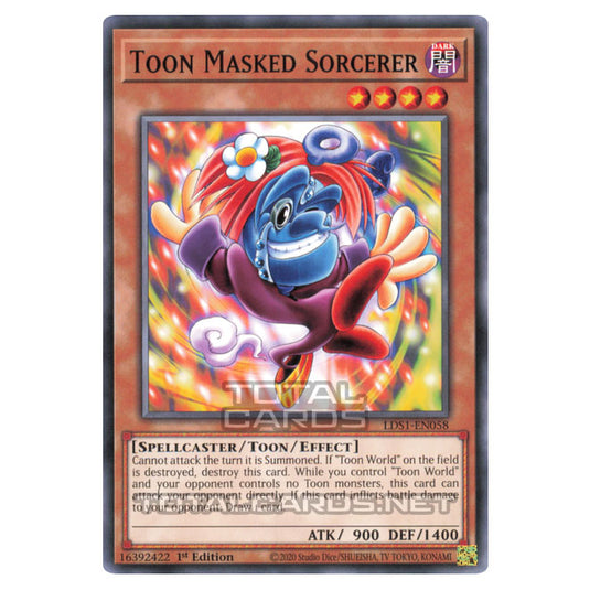 Yu-Gi-Oh! - Legendary Duelists - Season 1 - Toon Masked Sorcerer (Common) LDS1-EN058