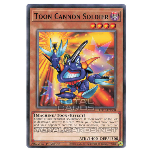 Yu-Gi-Oh! - Legendary Duelists - Season 1 - Toon Cannon Soldier (Common) LDS1-EN060