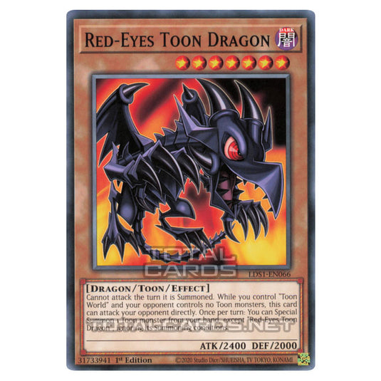 Yu-Gi-Oh! - Legendary Duelists - Season 1 - Red-Eyes Toon Dragon (Common) LDS1-EN066