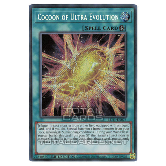 Yu-Gi-Oh! - Legendary Duelists - Season 1 - "Cocoon of Ultra Evolution" (Secret Rare) LDS1-EN073