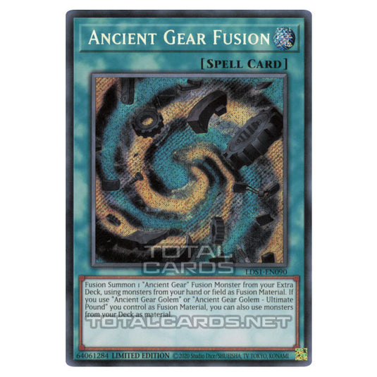 Yu-Gi-Oh! - Legendary Duelists - Season 1 - Ancient Gear Fusion (Secret Rare) LDS1-EN090