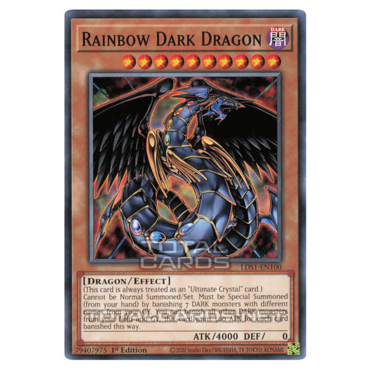 Yu-Gi-Oh! - Legendary Duelists - Season 1 - Rainbow Dark Dragon (Common) LDS1-EN100