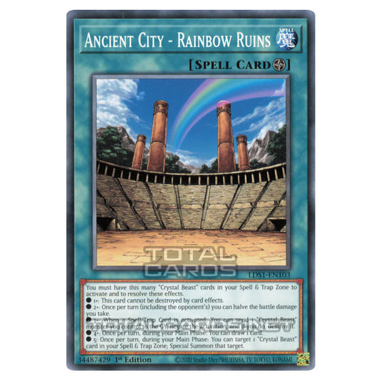 Yu-Gi-Oh! - Legendary Duelists - Season 1 - Ancient City - Rainbow Ruins (Common) LDS1-EN103