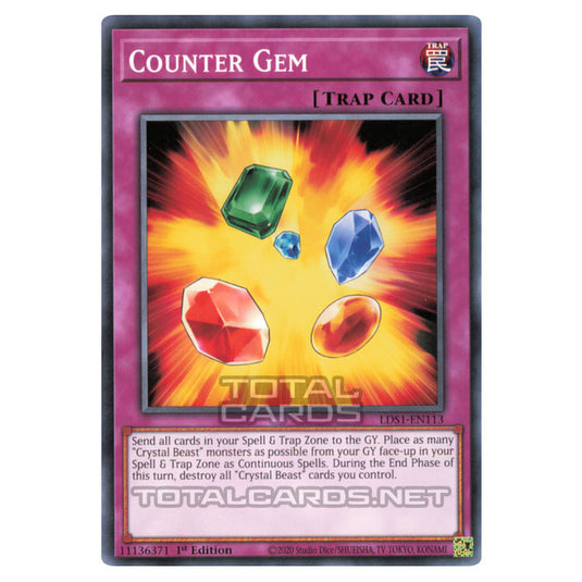 Yu-Gi-Oh! - Legendary Duelists - Season 1 - Counter Gem (Common) LDS1-EN113